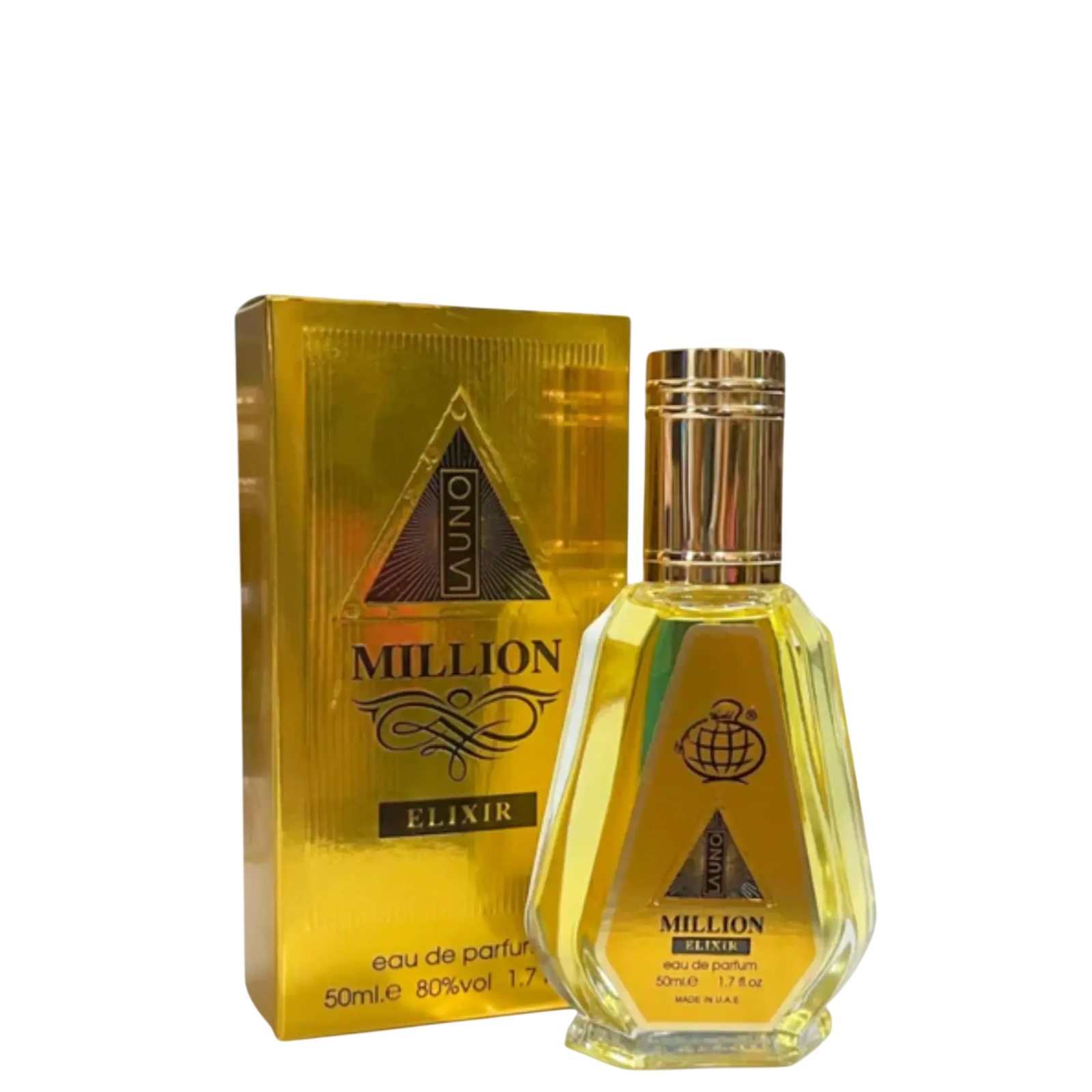 Fragrance World Fragrance World La Uno Million Elixir 50 мл - Парфюмна Вода за Мъже 2