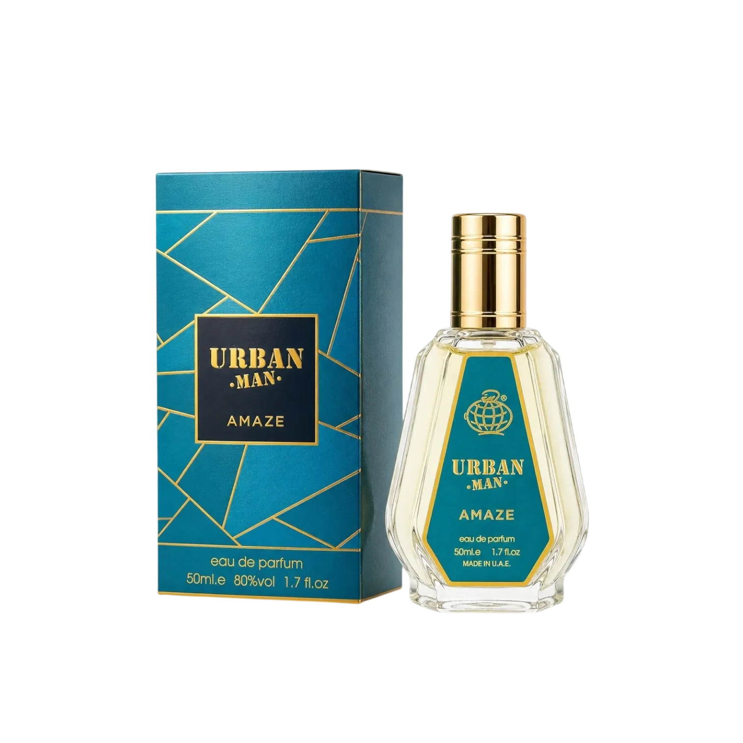 Fragrance World Fragrance World Urban Man Amaze 50 мл - Парфюмна Вода за Мъже 2