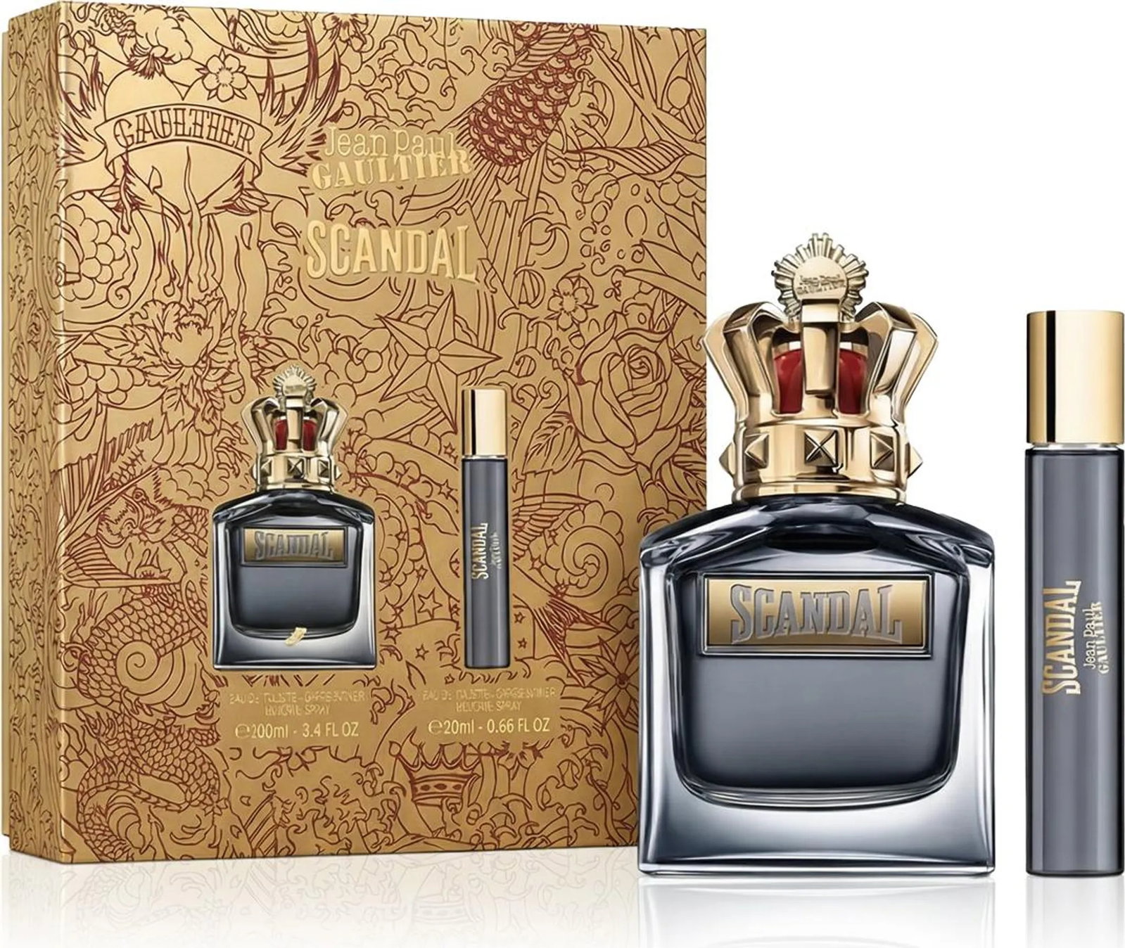 Jean Paul Gaultier Jean Paul Gaultier Set Jean Paul Gaultier: Scandal Pour Homme 100 ml + Scandal Pour Homme 100 мл - Тоалетна Вода за Мъже 1