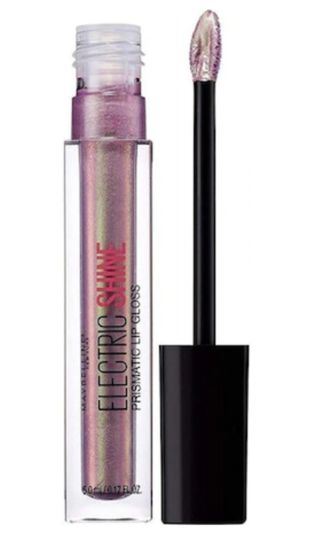 Maybelline Maybelline Electrio Shine Prismatic — Гланц за устни, 5 мл — 155 Moonlit Metal 2