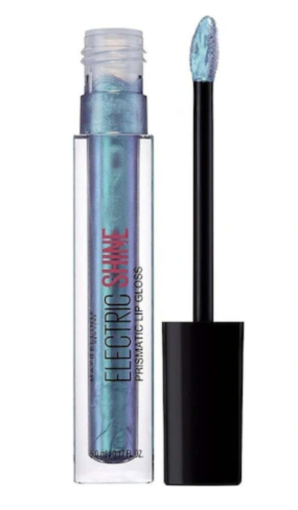 Maybelline Maybelline Electrio Shine Prismatic — Гланц за устни, 5 мл — 165 Electric Blue 3