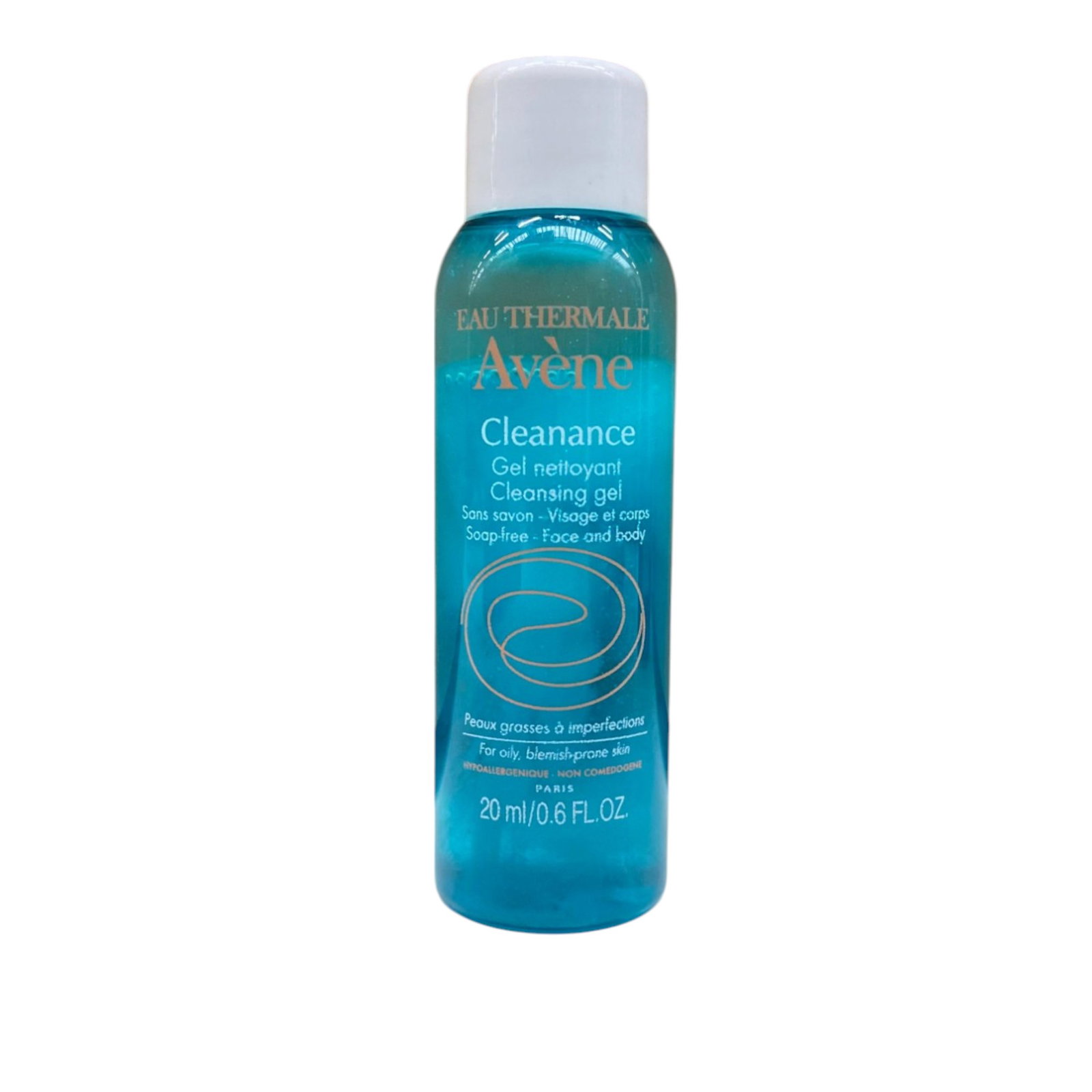 Avene Avene Cleanance — Безалкохолен, пречистващ почистващ гел за лице и тяло, 20 мл ТЕСТЕР 1