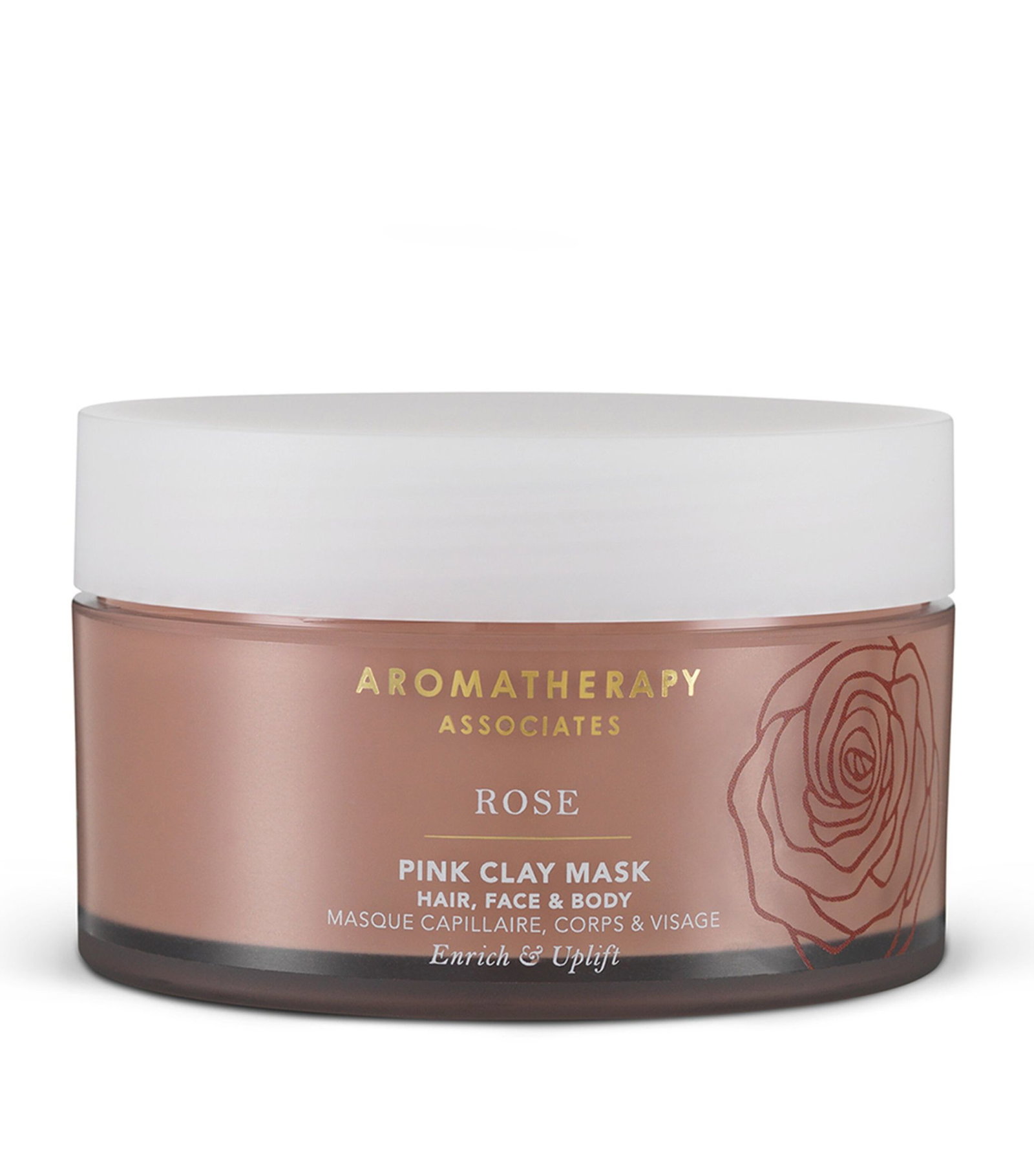 Aromatherapy Associates Aromatherapy Associates Rose Essential Oils Eliminates Impurities Clay Mask — Дълбоко почистваща маска за лице, 200 мл ТЕСТЕР 1
