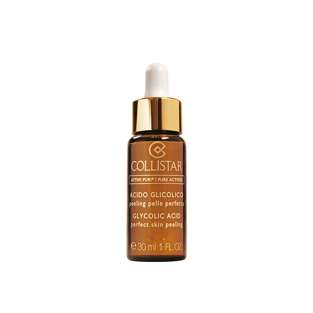 Collistar Collistar Pure Actives Glycolic Acid Peeling Night Serum For Face & Neck — Пилинг нощен серум за лице и шия, 30 мл ТЕСТЕР 1