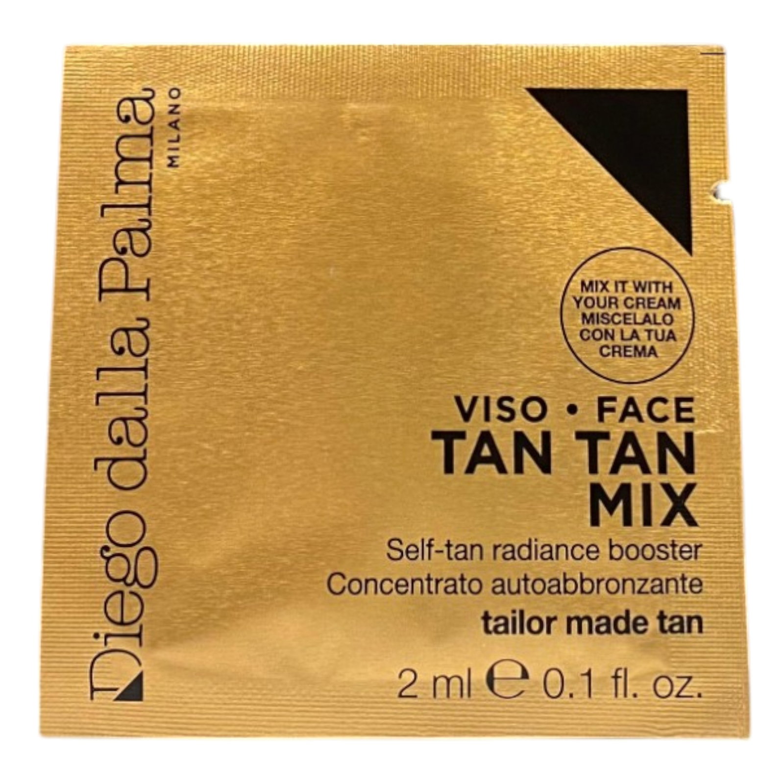 Diego Dalla Palma Diego Dalla Palma Hydrating & Repairing Self-Tanning Drops For Face — Хидратиращ и възстановяващ автобронзант, 8 бр. МОСТРА 1
