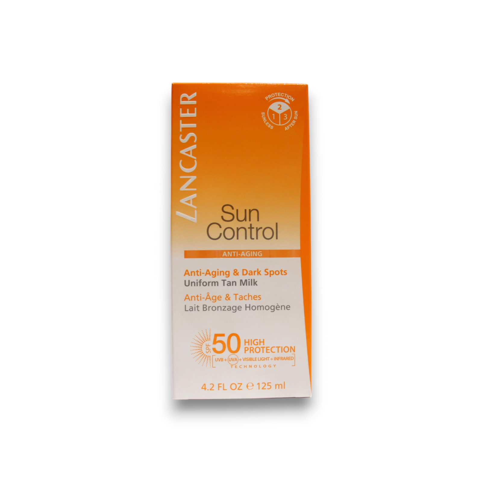 Lancaster Lancaster Sun Control — Слънцезащитен крем против бръчки с SPF 50, 125 мл ТЕСТЕР 2