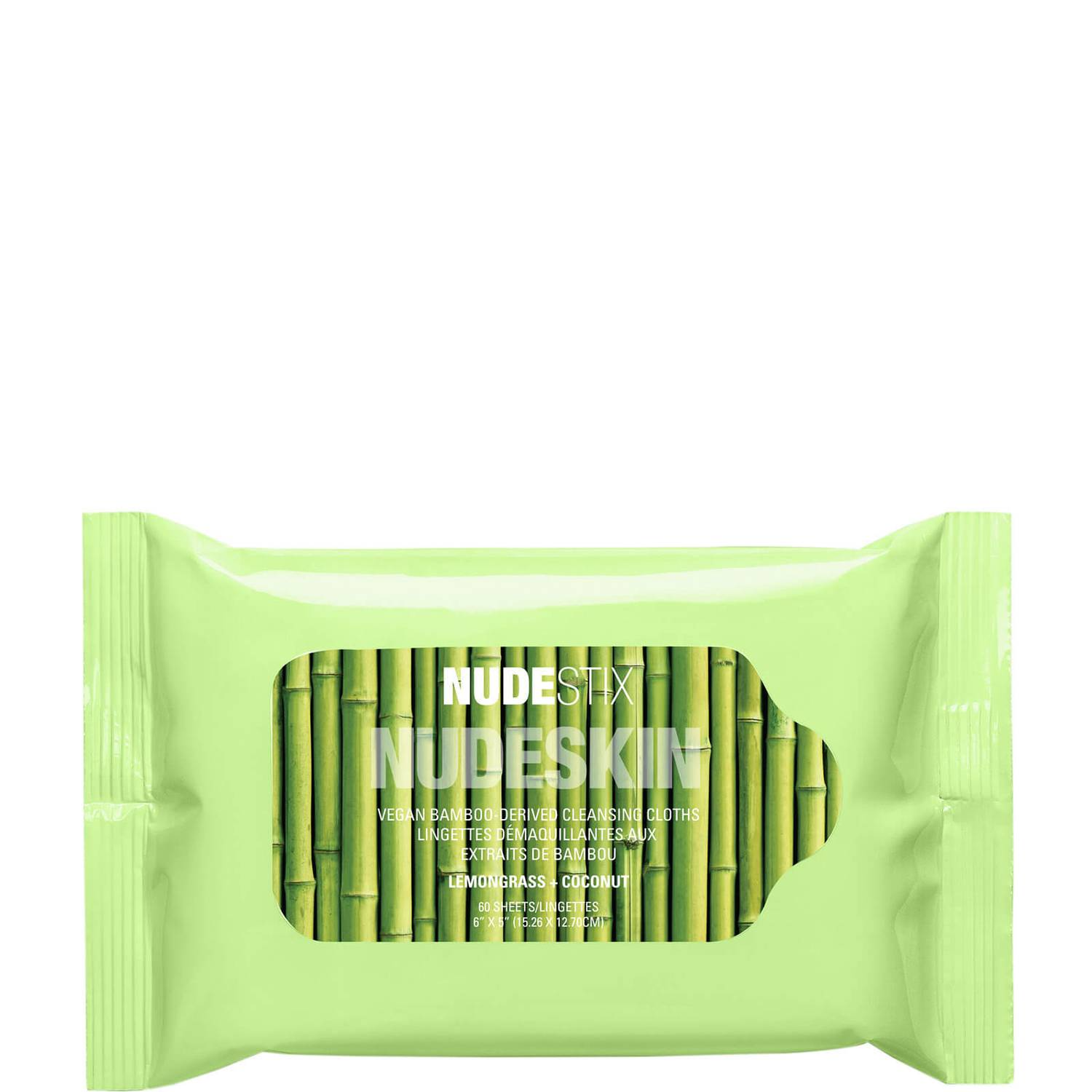 Nudestix Nudestix Nudeskin Vegan Bamboo — Продукт за сваляне на грим ТЕСТЕР 1