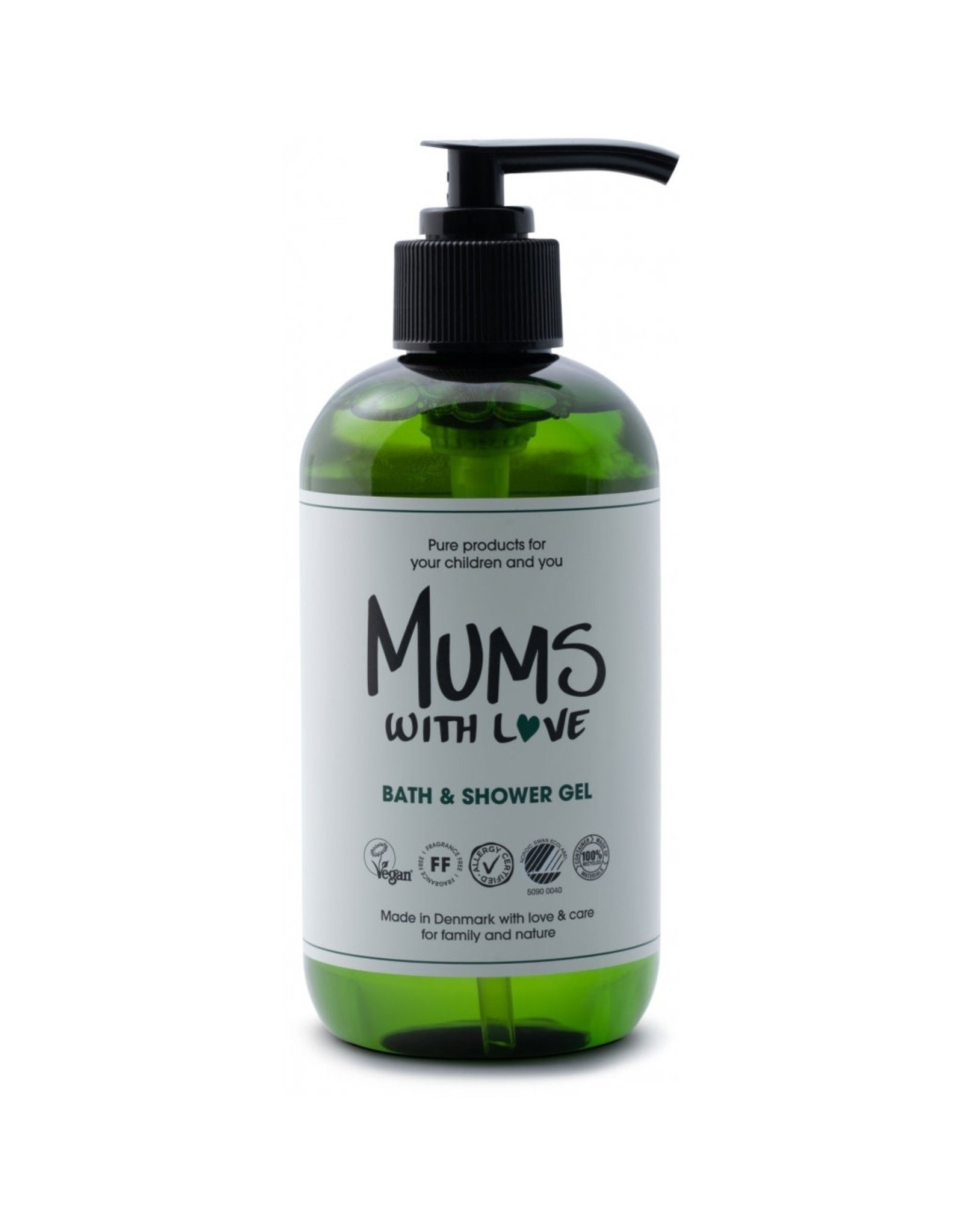 Mums With Love Mums With Love — Почистващ хидратиращ душ гел за всеки тип кожа, 250 мл 2