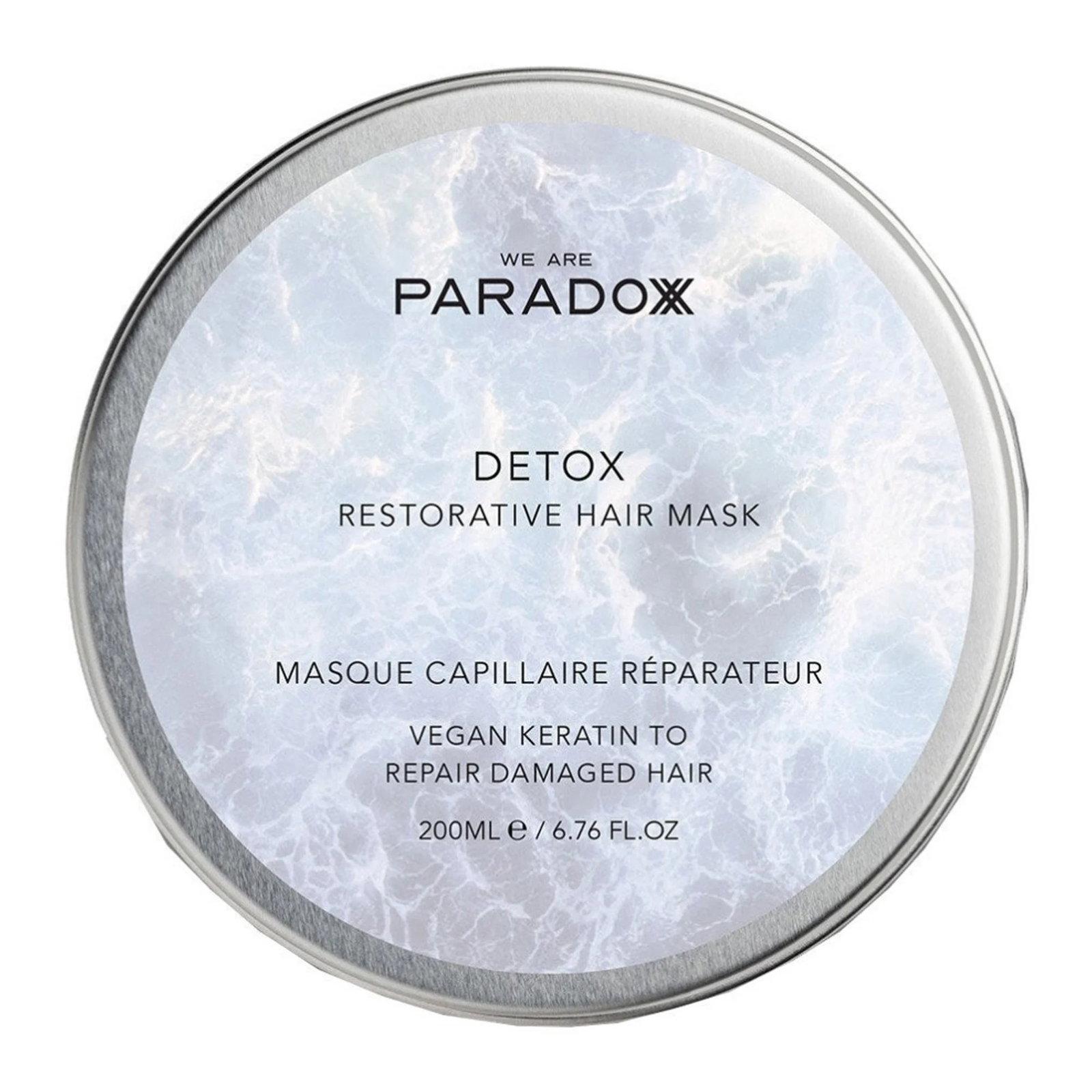 We are Paradoxx We are Paradoxx Detox Vegan Keratin Hair Treatment Cream Mask Restorative — Възстановяваща маска за лице, 200 мл 2
