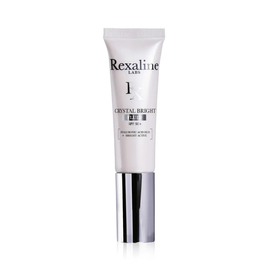 Rexaline Rexaline Crystal Bright — Озаряващ хидратиращ флуид с хиалуронова киселина и SPF 50+, 30 мл 1