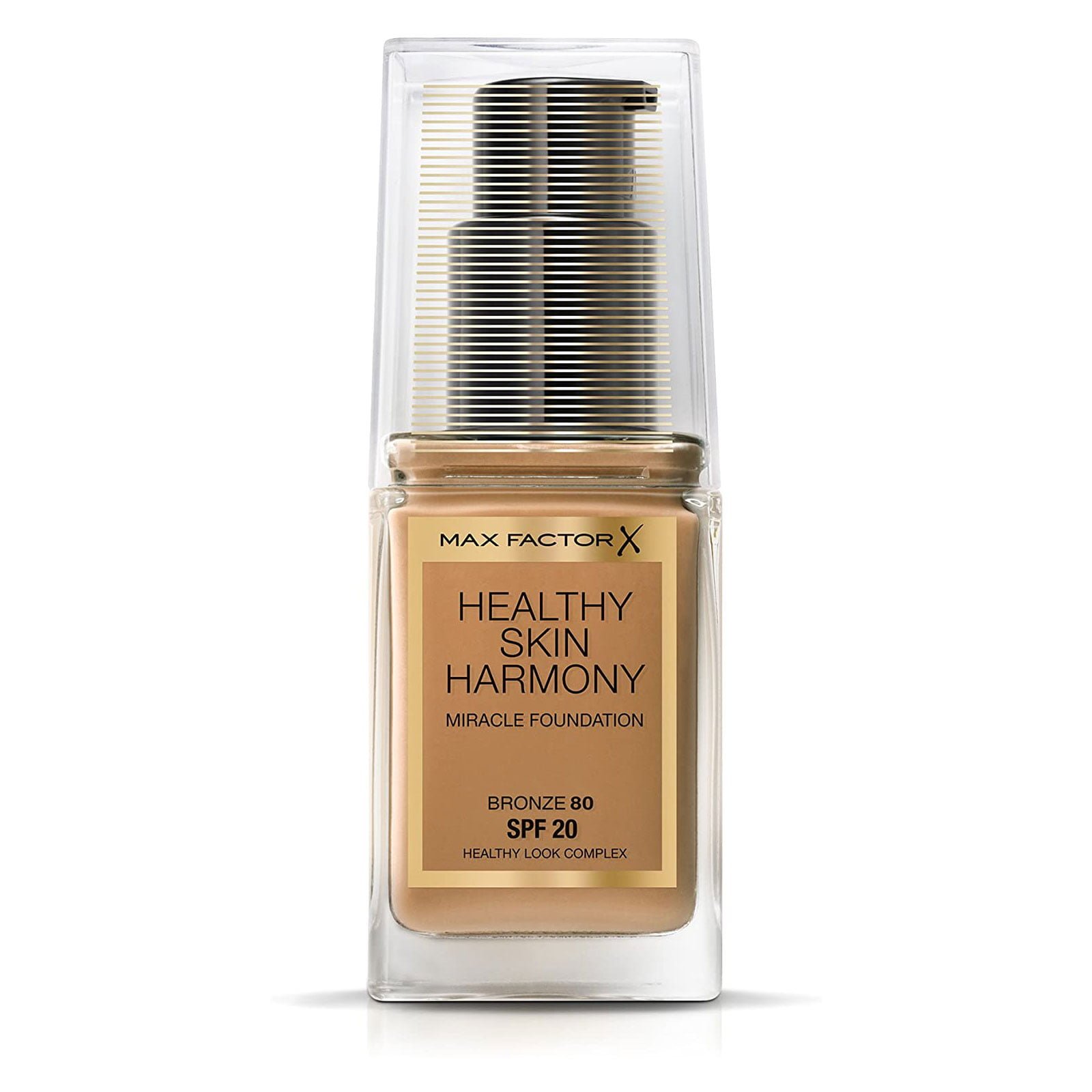 Max Factor Max Factor Healthy Skin Harmony — Течен фон дьо тен с SPF 20, 30 мл — 80 Bronze 1