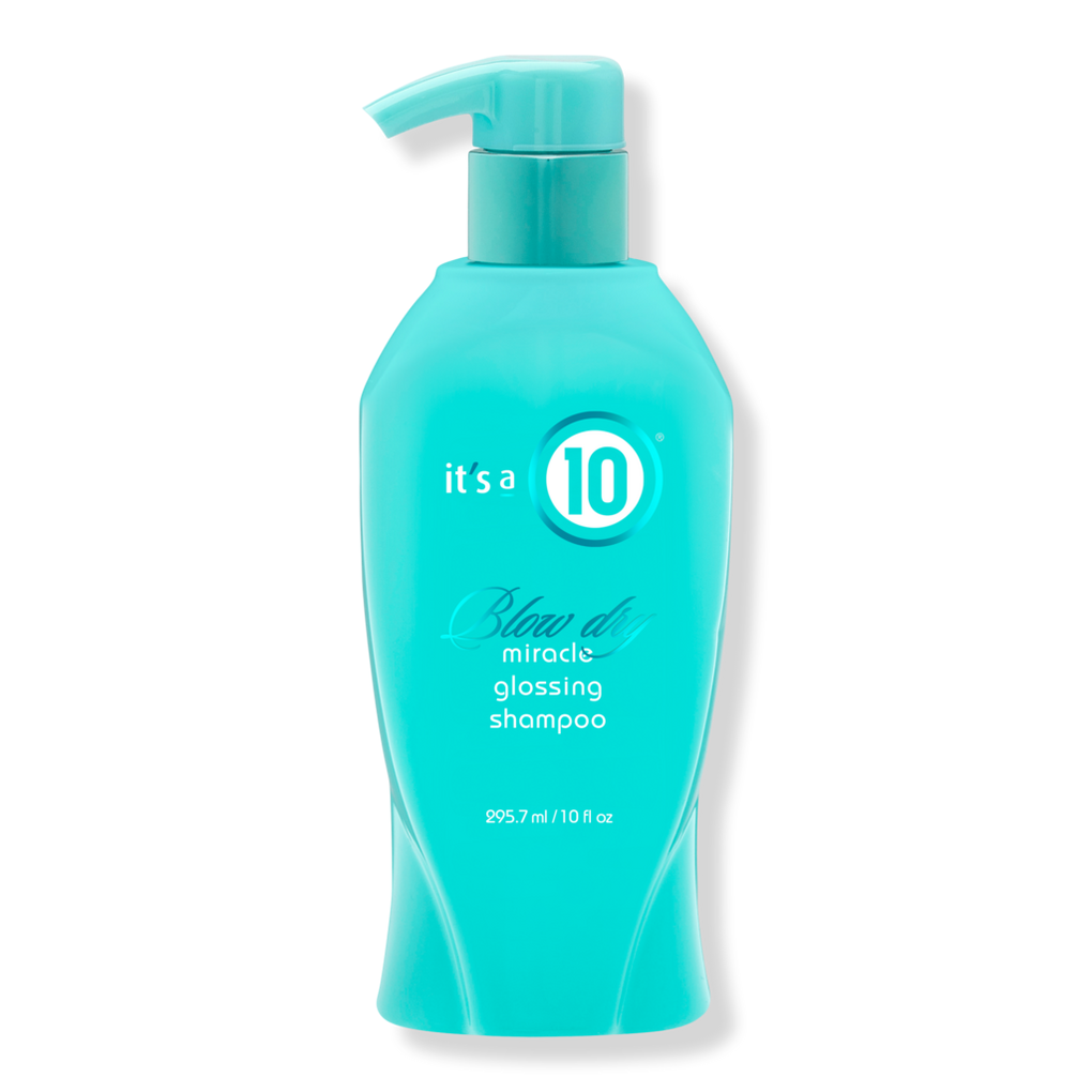 It`s a 10 It`s a 10 Miracle Blow Dry Glossing Hair — Хидратиращ, улесняващ разресването, придаващ блясък шампоан, 295.7 мл 1
