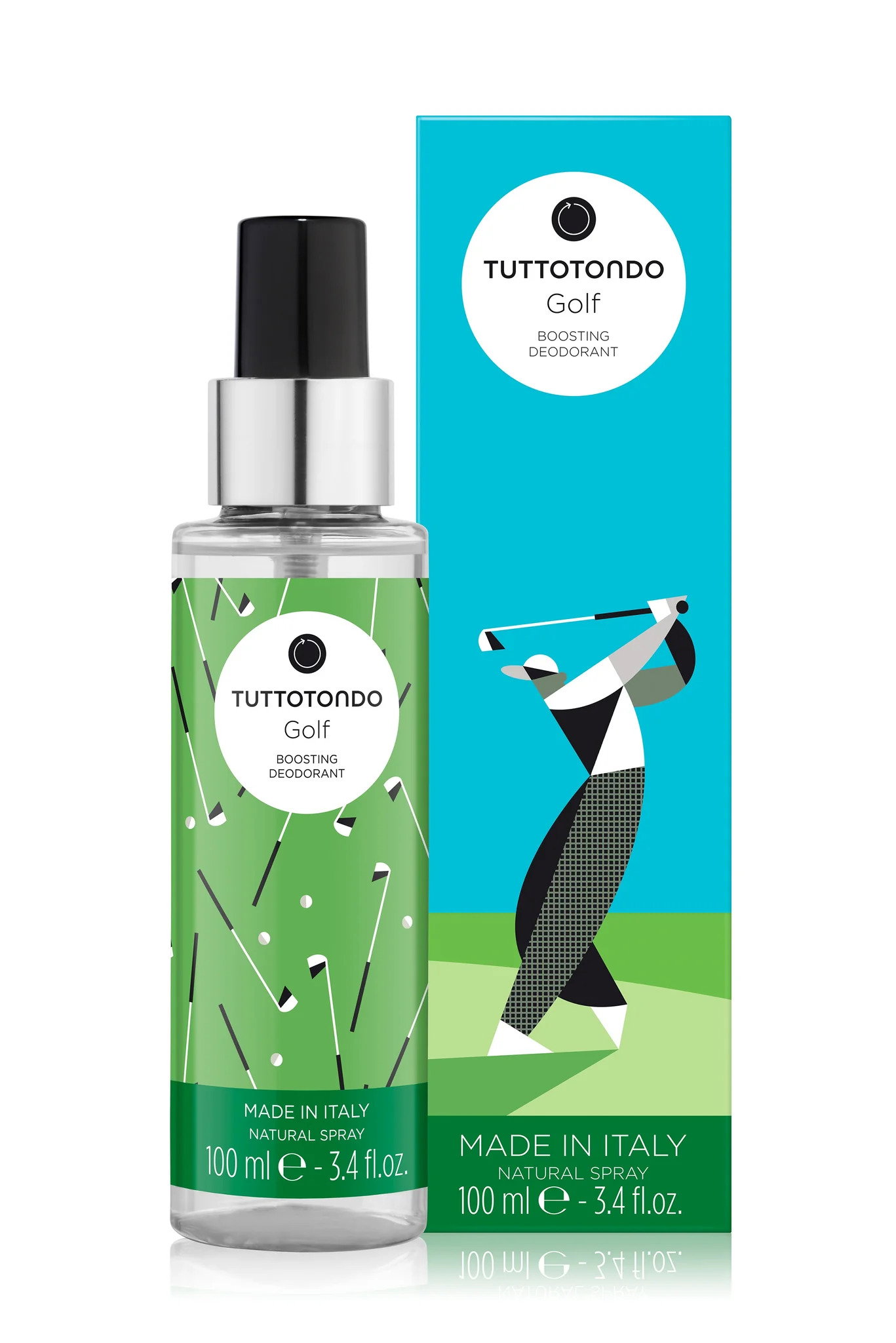 Tuttotondo Tuttotondo Golf Boosting — Дезодорант против изпотяване, 100 мл 2