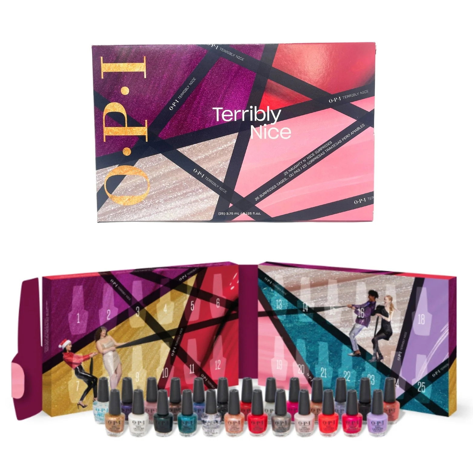 Opi Opi Set Terribly Nice Makeup Advent Calendar 25 pcs 2