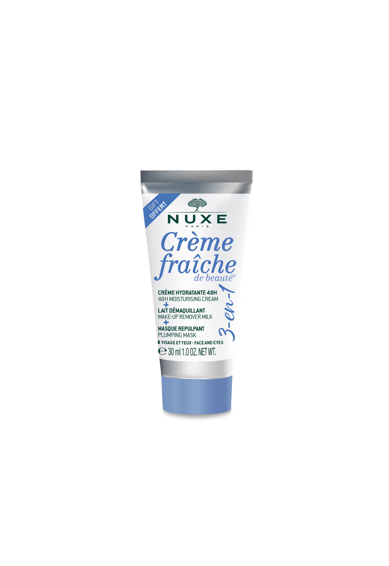 Nuxe Nuxe Creme Fraiche de Beaute — Хидратираща, подхранваща, оформяща маска за лице за всеки тип кожа, 30 мл 1