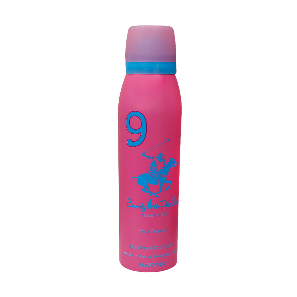 Beverly Hills Polo Club Beverly Hills Polo Club 1982 - Sport 9 Freshness Body — Спрей, 150 мл 1