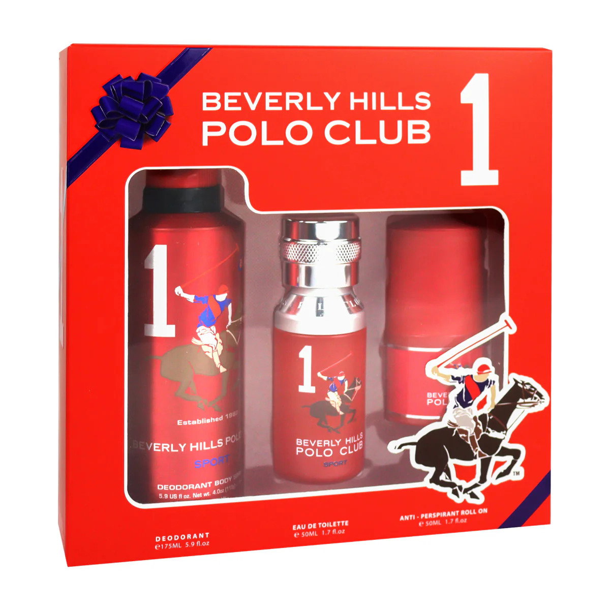 Beverly Hills Polo Club Beverly Hills Polo Club 1982 - Sport 1 — Дезодорант, 50 мл КОМПЛЕКТ 2