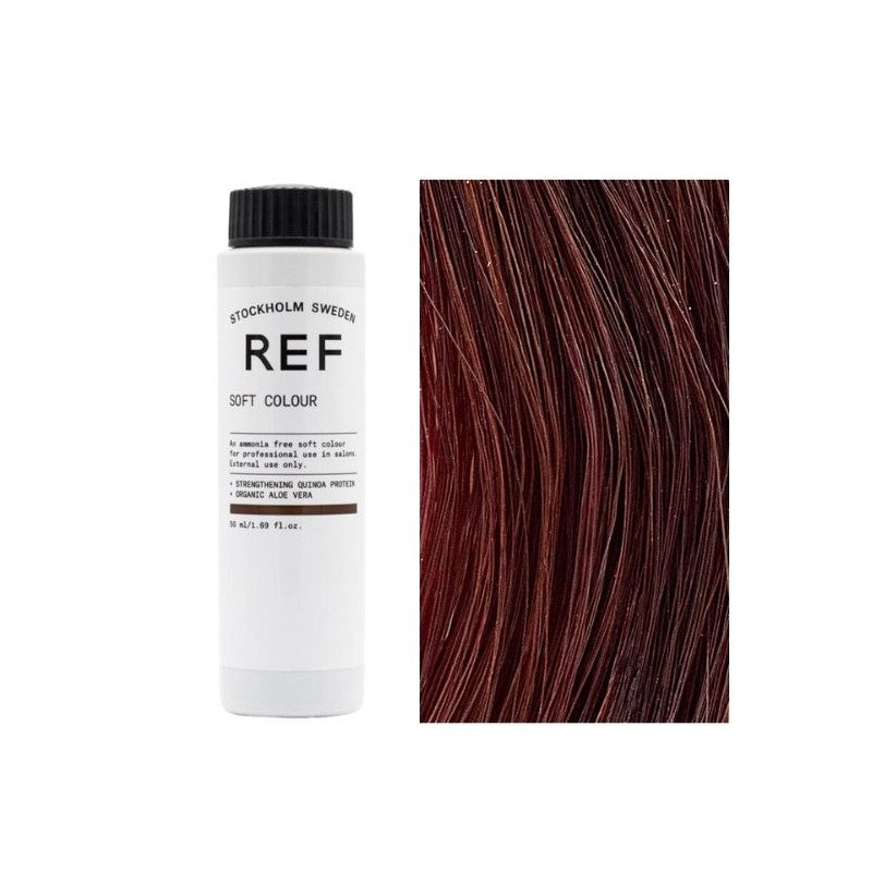 Ref Stockholm Ref Stockholm Soft Colour Vegan — Боя за коса, 50 мл — 5.66 Intense Red Light Brown 2
