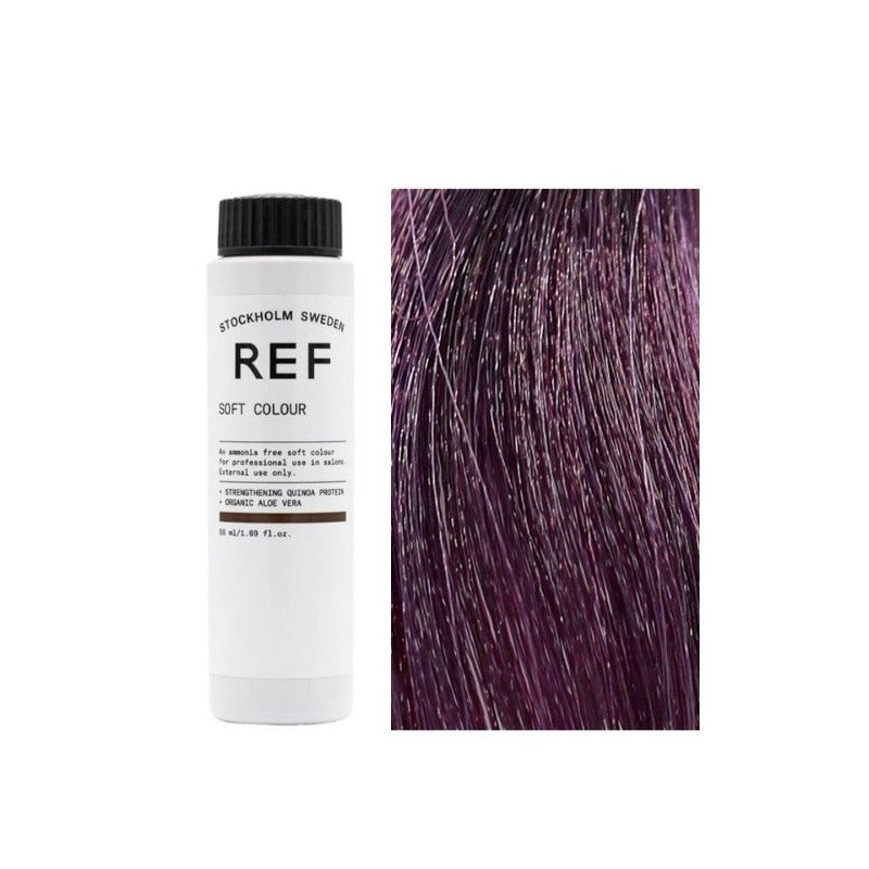 Ref Stockholm Ref Stockholm Soft Colour Vegan — Боя за коса, 50 мл — 6.22 Brilliant Violet Dark Blonde 2