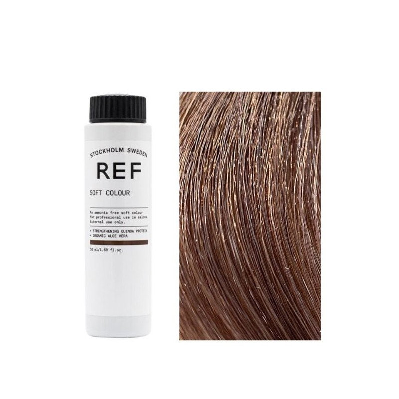 Ref Stockholm Ref Stockholm Soft Colour Vegan — Боя за коса, 50 мл — 6.4 Dark Copper Blonde 2